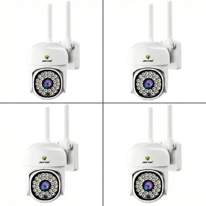 Set 4 Camere Wifi Jortan 8161QJ, 2 Megapixeli, 28 PIR LED, Night Vision, Smart Tracking