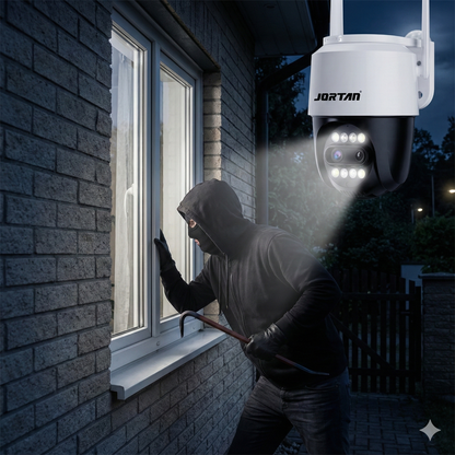 Camera de Supraveghere Jortan 3XM  Zoom Optic X8 Wifi, 6 Megapixeli, Night Color, Smart Tracking