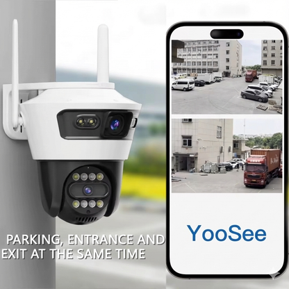 Camera de Supraveghere Jortan 4 Pro, Wifi, 6 Megapixeli, Zoom 4X, Night Vision, Audio Bidirectional