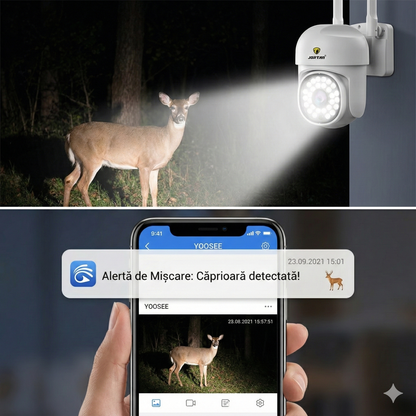 Camera Wifi Jortan 8161QJ, 2 Megapixeli, 28 PIR LED, Night Vision, Smart Tracking