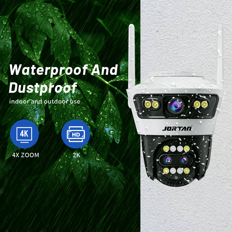 Camera de Supraveghere Jortan 5 Pro Wifi, 9 Megapixeli, Zoom 8X, Night Color, Audio Bidirectional